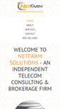 Mobile Screenshot of netfarmsolutions.com